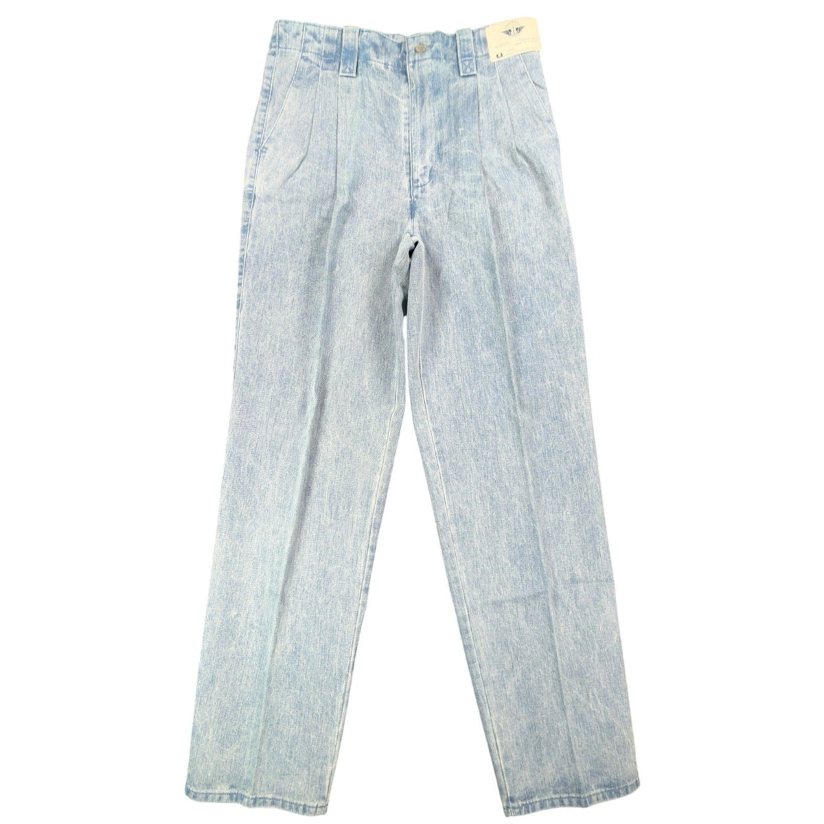 Dockers Vintage 90s Pleated Jeans Mens 31x32 Light Wash Cotton NWT Made in USA - take2supply