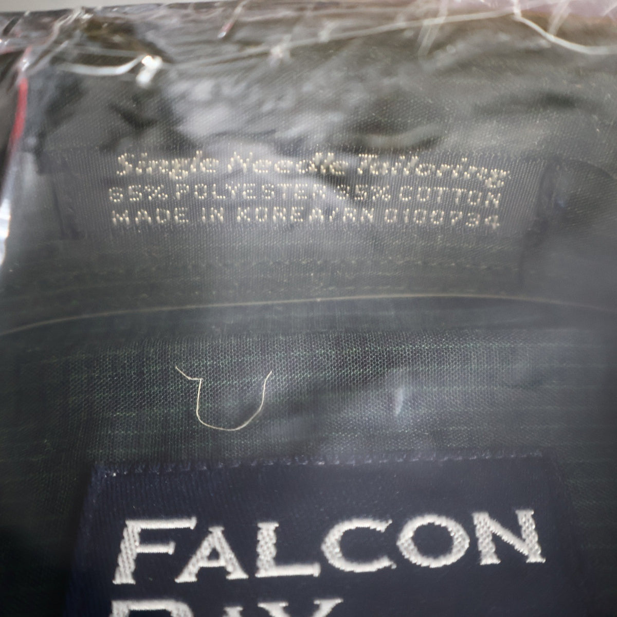 Falcon Bay Classics Shirt Mens M Dark Green Check Button Down Collar NWT Korea - take2supply
