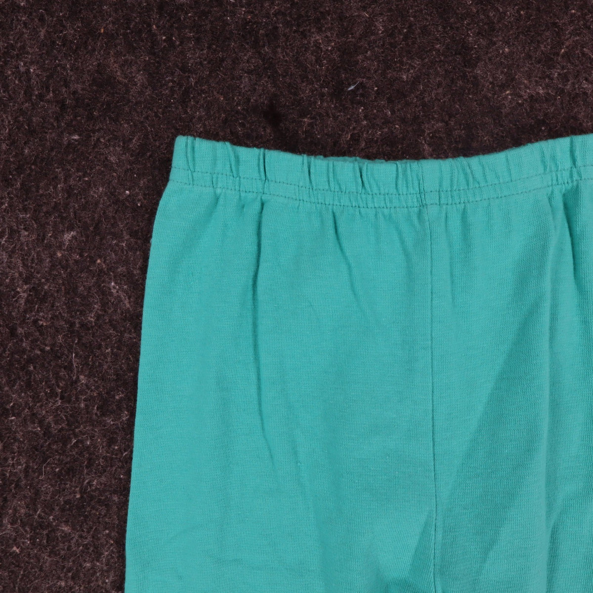 Hang Ten Leggings Medium Vintage 90s Teal Cotton Stretch Made in USA NWT - take2supply