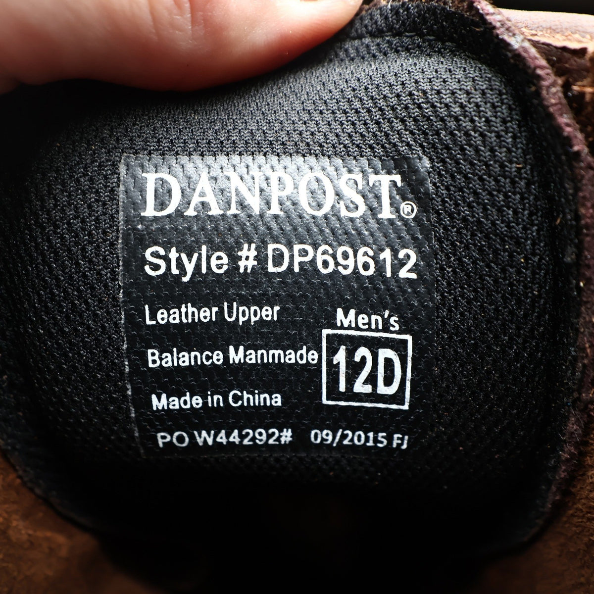 Dan Post Lace Up Work Boots Mens 12D Brown Oily Leather Kiltie DP69612 NWT - take2supply