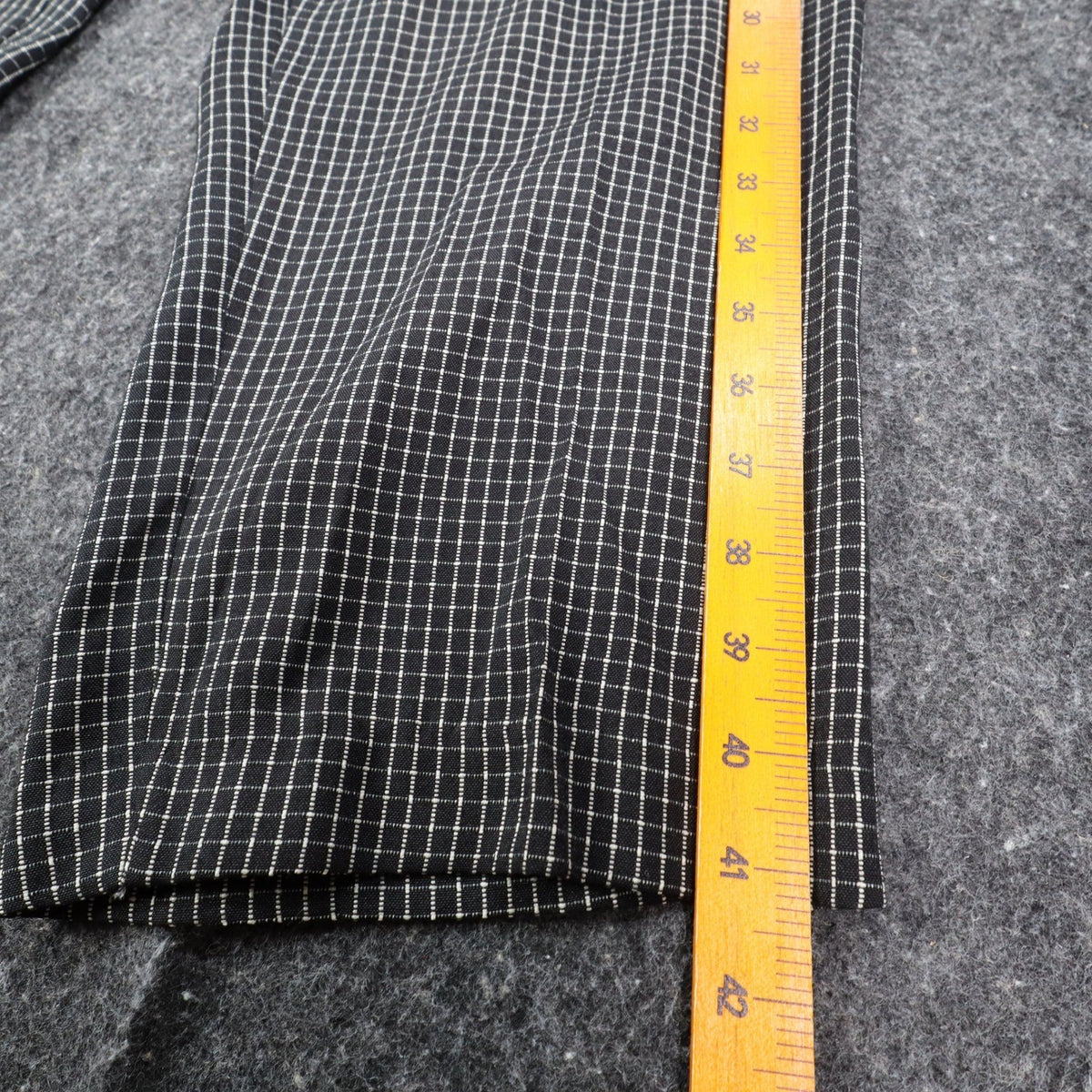 Southern Lady Pants Womens M Black White Windowpane Pull On NWT NOS - take2supply