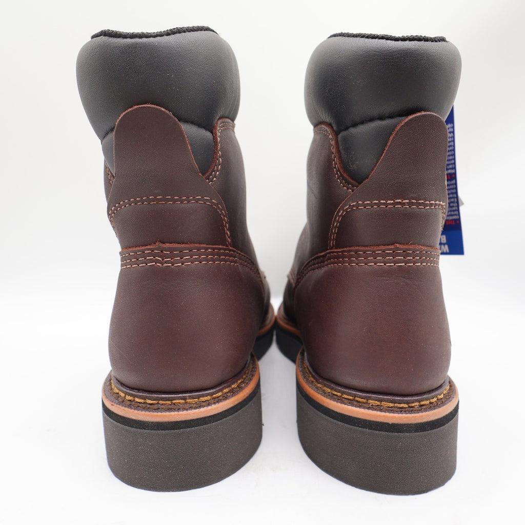 Golden Retriever 3901 Work Boots Mens 9 Dark Brown Leather Waterproof NWT - take2supply