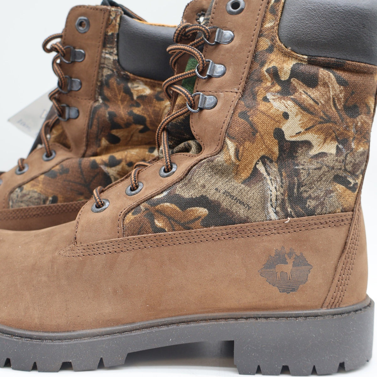 Lake of the Woods Hunting Boots Mens 10.5 Vintage Brown Camo Waterproof 5113 - take2supply