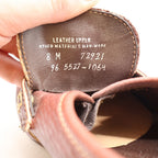 Wrangler Loafers Mens 8 M Vintage Brown Leather Deadstock Moccasin Toe 96-5527 - take2supply