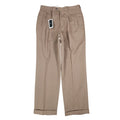 Haggar Black Label Pants Mens 33x30 Vintage 90s Khaki Micromattique Pleated NWT - take2supply