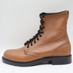 Walker Work Boots Mens 11 Vintage USA Leather Tan Brown Lace Up 8 Inch 709 NEW - take2supply