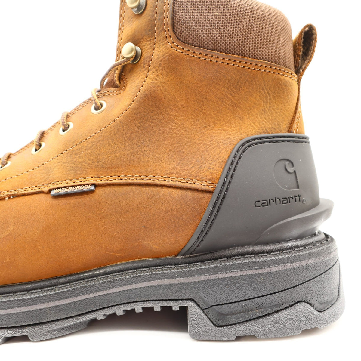 Carhartt Ironwood Work Boot Mens 10W Brown Alloy Toe Waterproof Leather NEW - take2supply