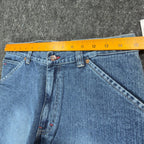 Tommy Hilfiger Y2K Carpenter Jeans Boy 20 Blue Cotton NWT Vintage 2003 Deadstock - take2supply