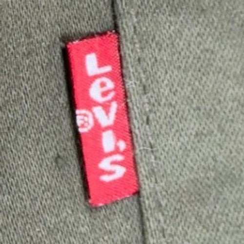Levi's Y2K 550 Relaxed Tapered Jeans Womens 12 Olive Green NWT Stretch Deadstock - take2supply