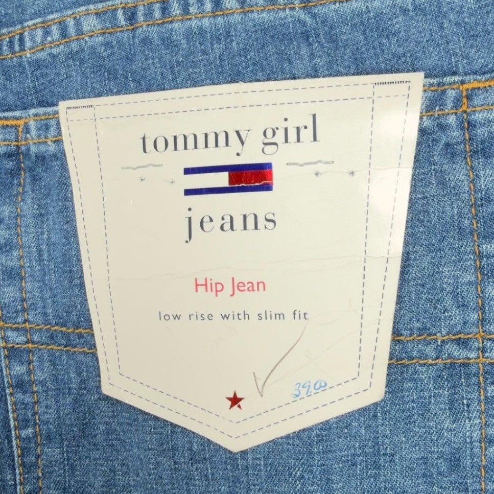 Tommy Girl Y2K Hip Jean Women 15 Blue Cotton NWT Vintage Low Rise Slim Fit Denim - take2supply