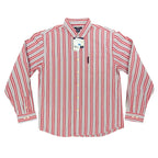 US Polo Assn Striped Button Down Shirt Mens XL Red White Cotton NWT - take2supply