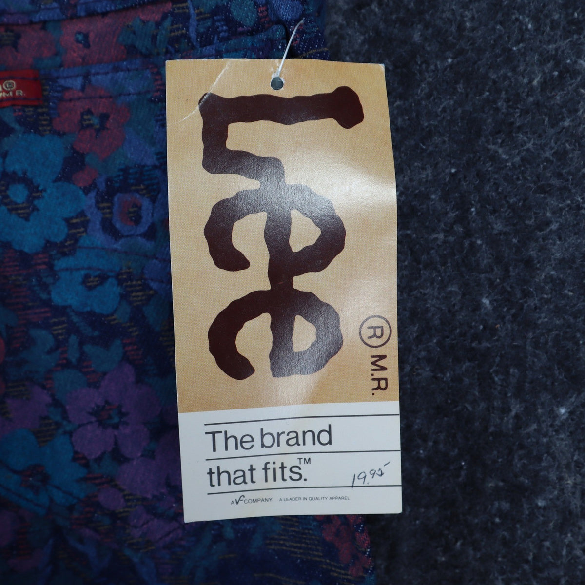 Lee Riders Girls 10 Regular Floral Jeans Straight Leg Blue USA Cotton NOS NWT - take2supply