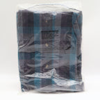 London Fog Shirt Mens XL Vintage 90s Blue Plaid Cotton Blend Deadstock NIB - take2supply