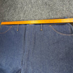 Wrangler Vintage 80s Bootcut Jeans Mens 44x32 Blue Cotton USA Made NOS NWT - take2supply