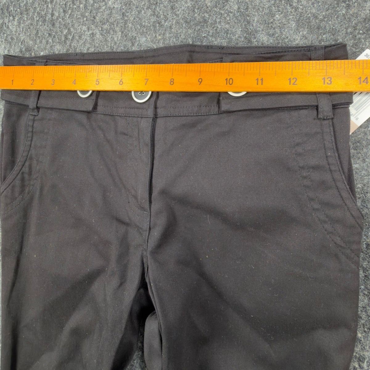 My Michelle Y2K Flare Pants Girls 12 Black Stretch Low Rise NWT Deadstock - take2supply