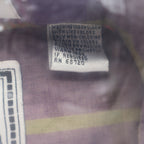 London Fog Plaid Button Down Shirt Mens XL Vintage 90s Purple Cotton Blend NIP - take2supply
