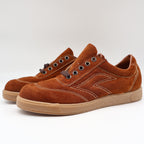 Walker Oxford Sneakers 5.5 D Vintage Brown Suede Gum Sole Deadstock Retro - take2supply