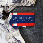Bugle Boy Classics Button Up Shirt Mens XL Beige New Silk Rayon Tropical Floral - take2supply