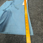 Donnkenny Vintage 90s Shorts Womens 8 Blue Elastic Waist Drawstring NWT - take2supply