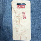 Levi's Y2K 550 Relaxed Shorts Misses 4 Blue Cotton Denim NWT Deadstock - take2supply