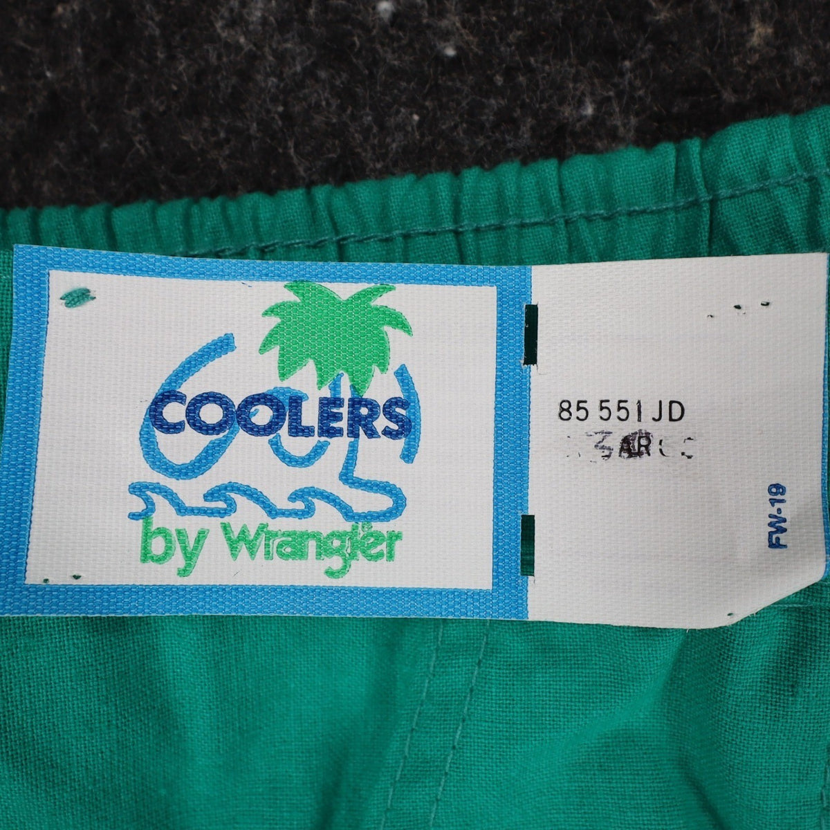Wrangler Coolers Shorts Mens 30 Vintage 90s Green Cotton Patch Pocket 85551JD - take2supply