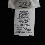 Zoe Ruched V-Neck Top Womens P/S Y2K Deadstock Gray Short Sleeve Canada C1212 - take2supply