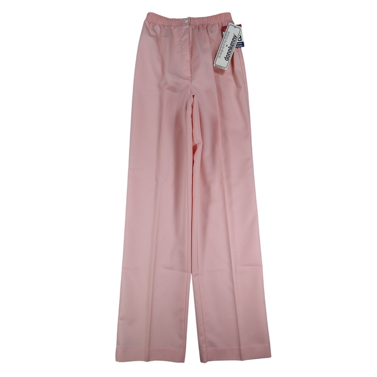 Donnkenny Vintage 80s Pink Pull On Pants Womens 10 Made in USA Deadstock NWT - take2supply
