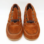 Walker Shoes Oxford Kids 11.5D Vintage Brown Suede Crepe Sole Deadstock 2646 - take2supply