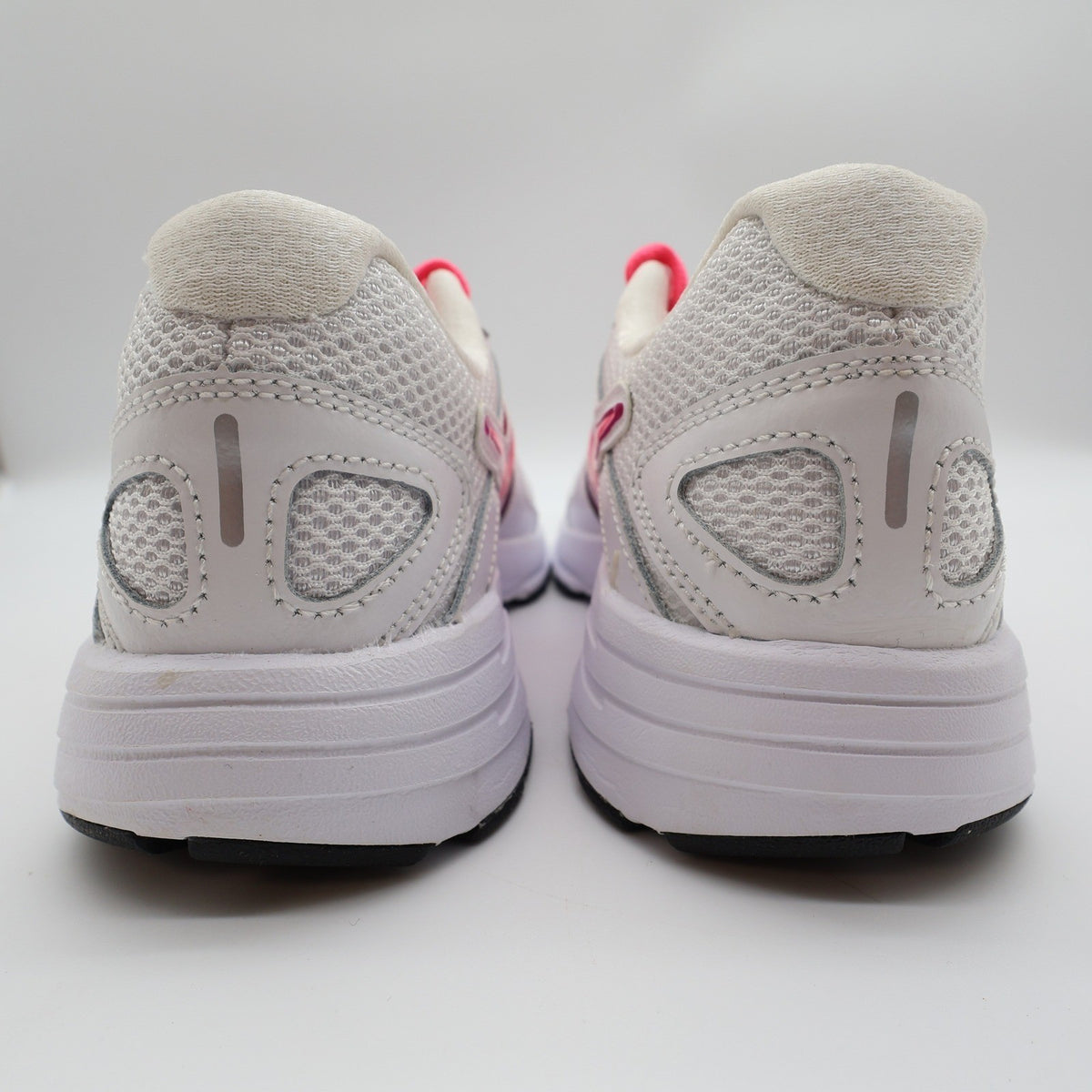 Nike Dart 10 Womens 7.5 Running Shoes White Pink Metallic Silver 580427-100 - take2supply