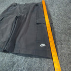 Nike Men's Black Cargo Shorts Vintage 2005 Cotton Tactical Utility - take2supply