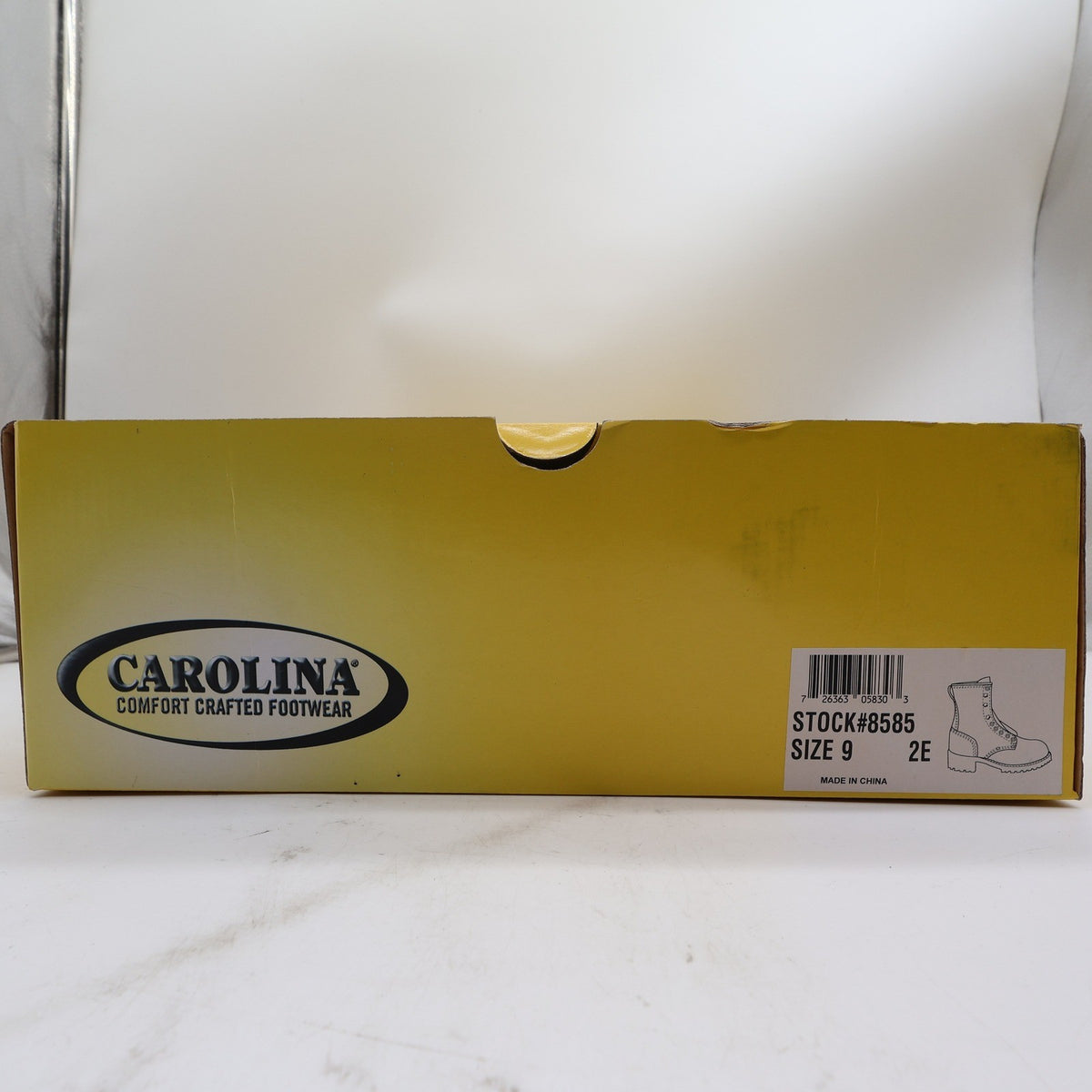 Carolina Logger Boots Mens 9 2E Brown Leather Steel Toe Work Boots NWT 8585 - take2supply