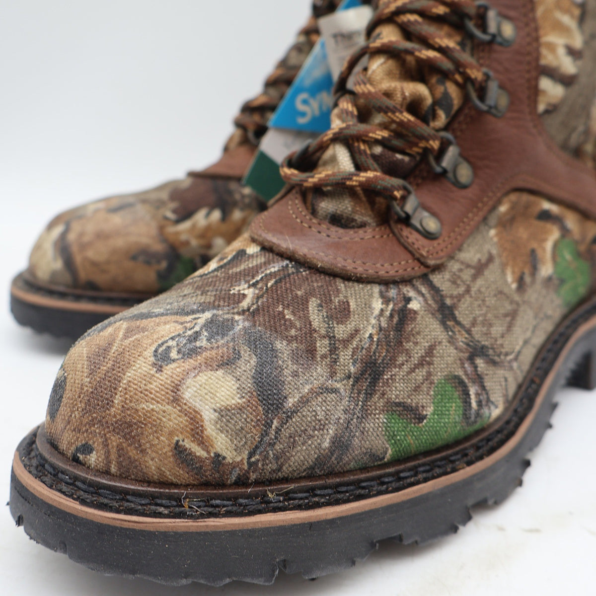 Lake of the Woods Hunting Boots Mens 8 D Vintage Camo Leather Thinsulate USA NIB - take2supply