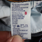 Tommy Hilfiger Jeans Womens 8 Vintage 2000s Low Rise Stretch Blue Floral Belt - take2supply