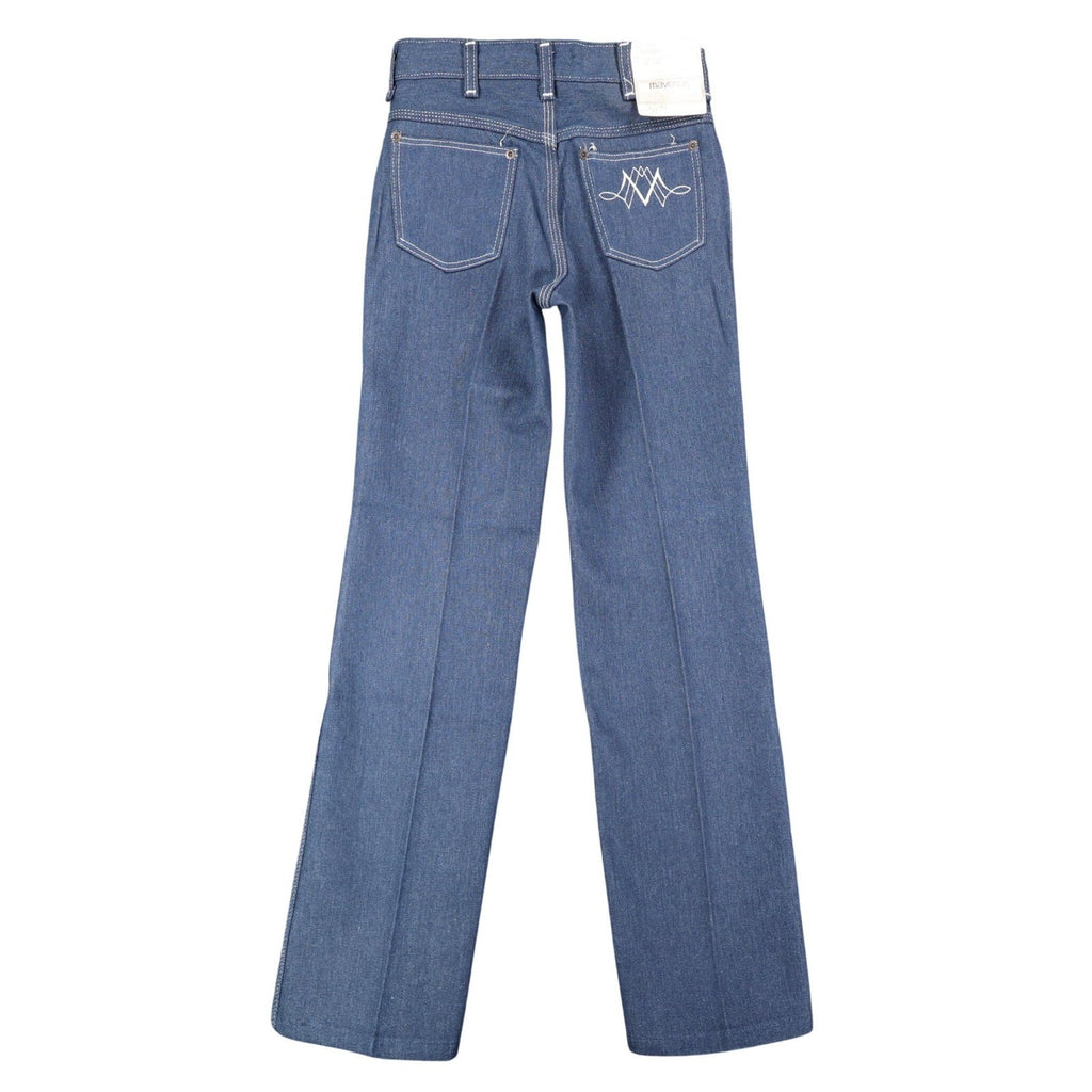 Maverick Straight Leg Jeans Boys 12 Regular Vintage Deadstock USA Blue Denim - take2supply