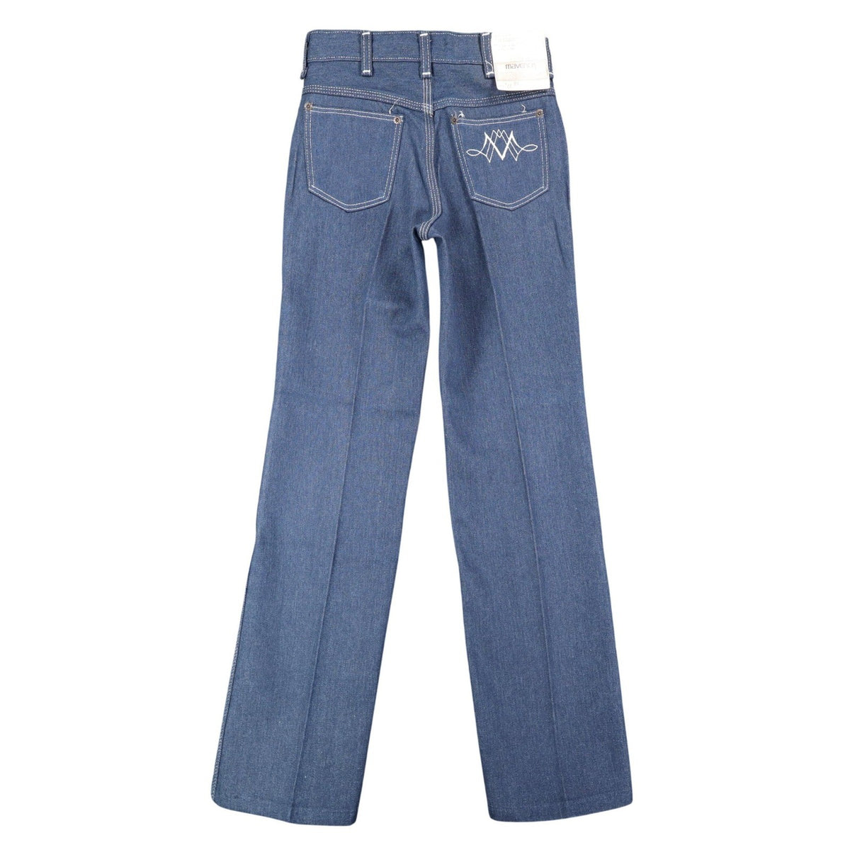 Maverick Straight Leg Jeans Boys 12 Regular Vintage Deadstock USA Blue Denim - take2supply