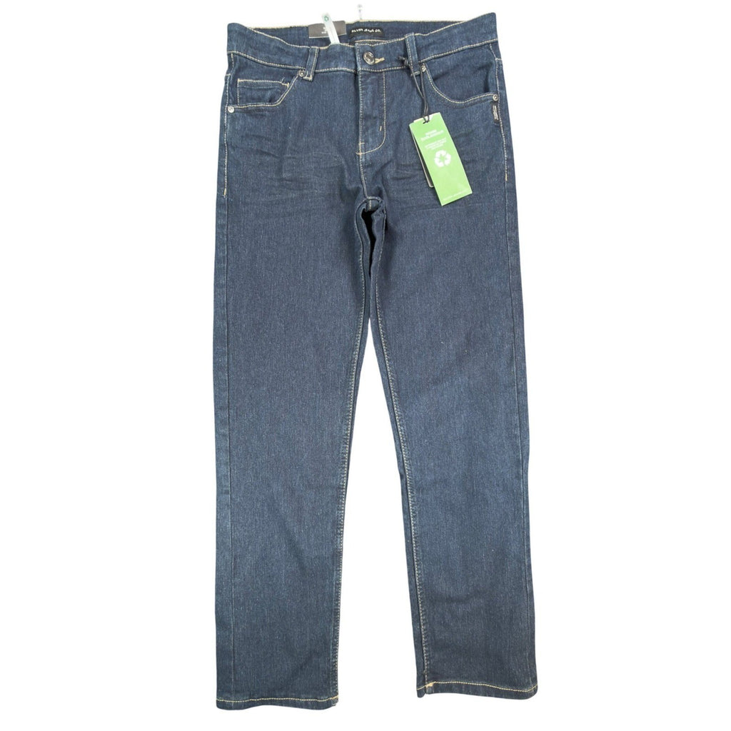 Silver Jeans Co. Nathan Skinny Jeans Boys Size 12 Dark Blue Stretch NWT - take2supply