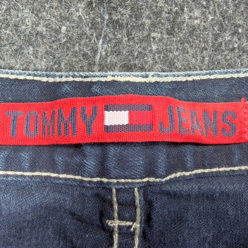 Tommy Jeans Freedom Fit Straight Leg Jeans Boys 18 Blue Cotton NWT Y2K - take2supply