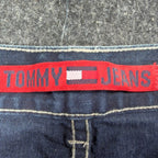 Tommy Jeans Freedom Fit Straight Leg Jeans Boys 18 Blue Cotton NWT Y2K - take2supply