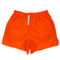 Fruit of the Loom Vintage 70s Shorts Kids XS Orange Cotton Deadstock NWT - take2supply