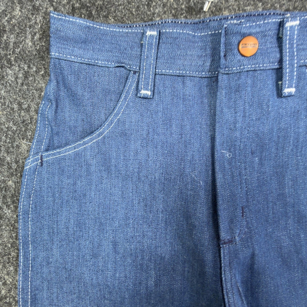Maverick Vintage 80s Jeans Girls 10 Reg Blue Straight Leg NOS NWT 24x28 - take2supply