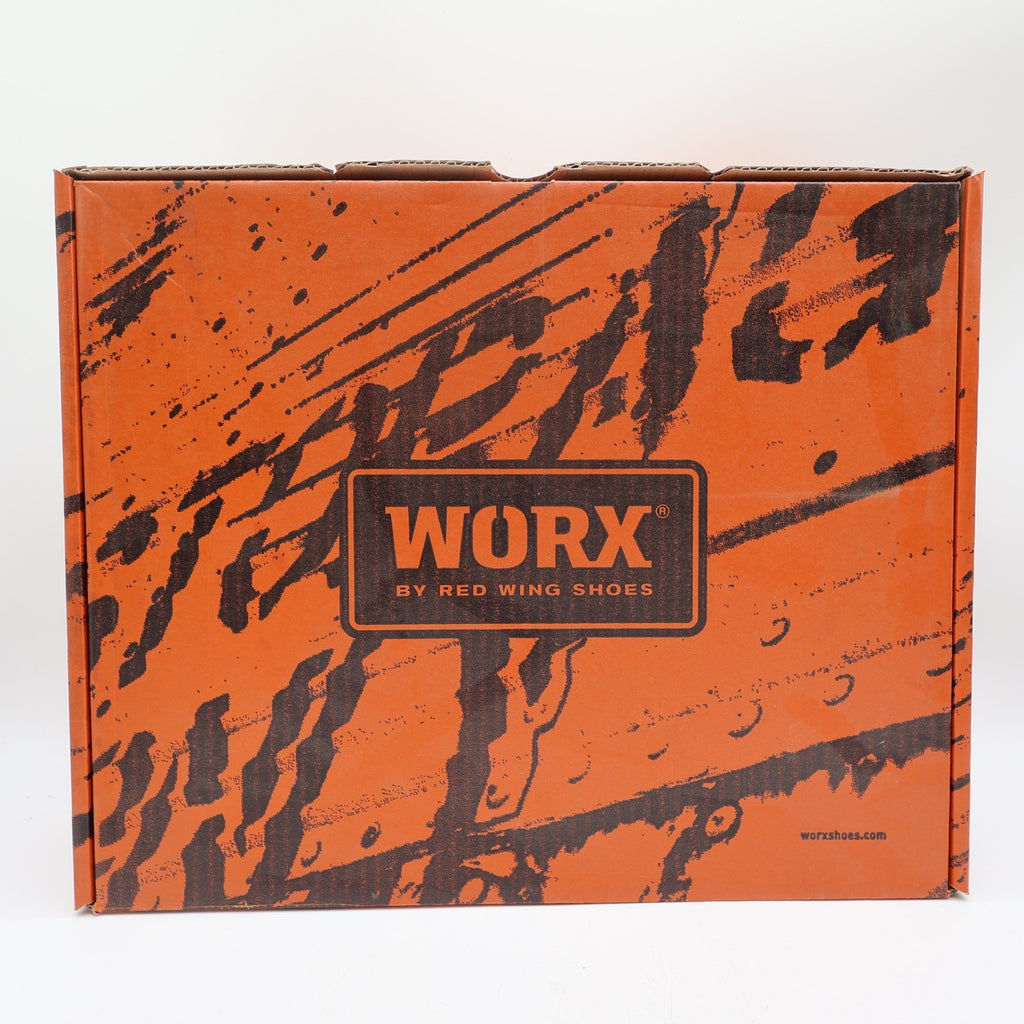 Worx by Red Wing 5815 Steel Toe Work Boots Mens 10.5 Brown Leather New - take2supply