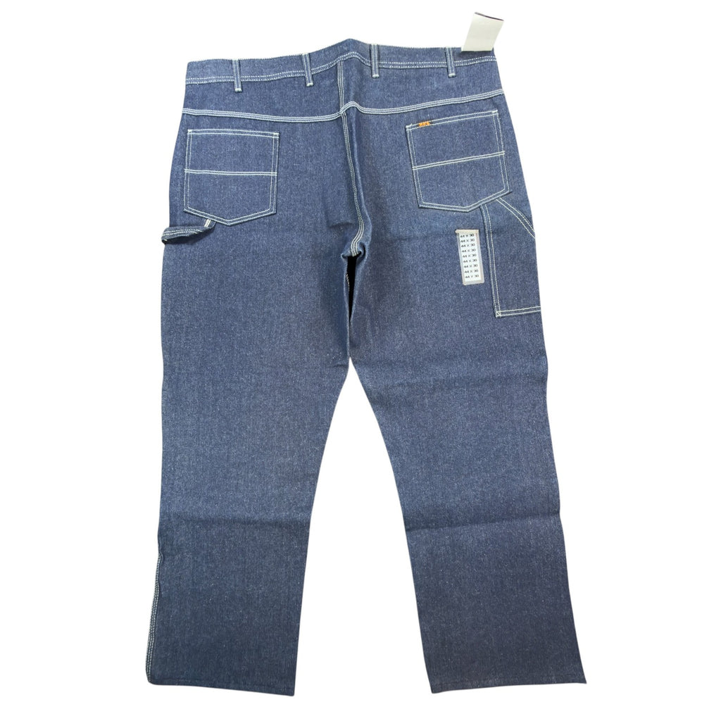 KEY Vintage 90s Dungaree Jeans Mens 44x30 USA Made Blue Denim NWT 1-402-41 - take2supply