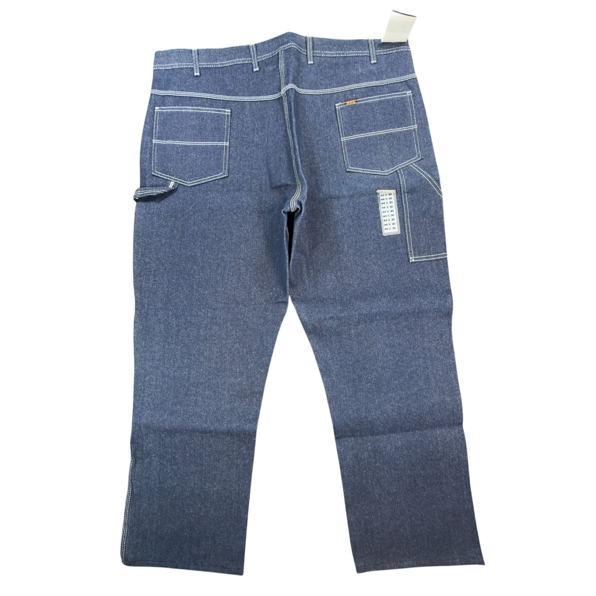 KEY Vintage 90s Dungaree Jeans Mens 44x30 USA Made Blue Denim NWT 1-402-41 - take2supply