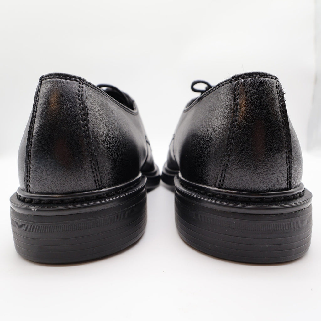 Nunn Bush Hayden Black Leather Oxford Mens Size 10 M Comfort Gel Shoes 83883-57 - take2supply