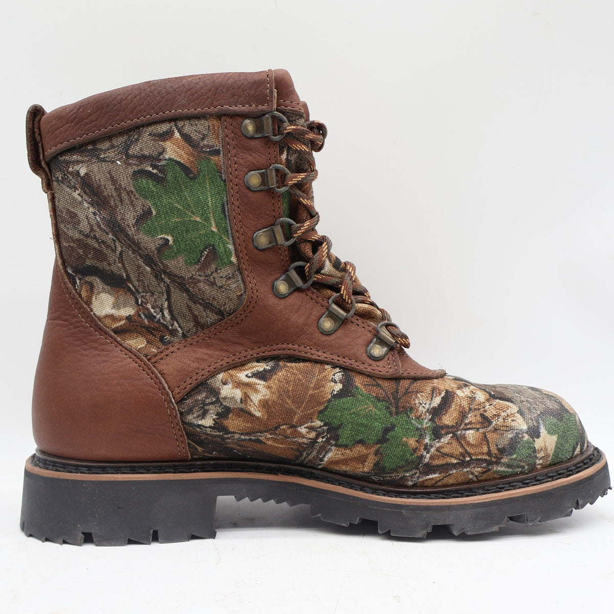Lake of the Woods Hunting Boots Mens 8 D Vintage Camo Leather Thinsulate USA NIB - take2supply