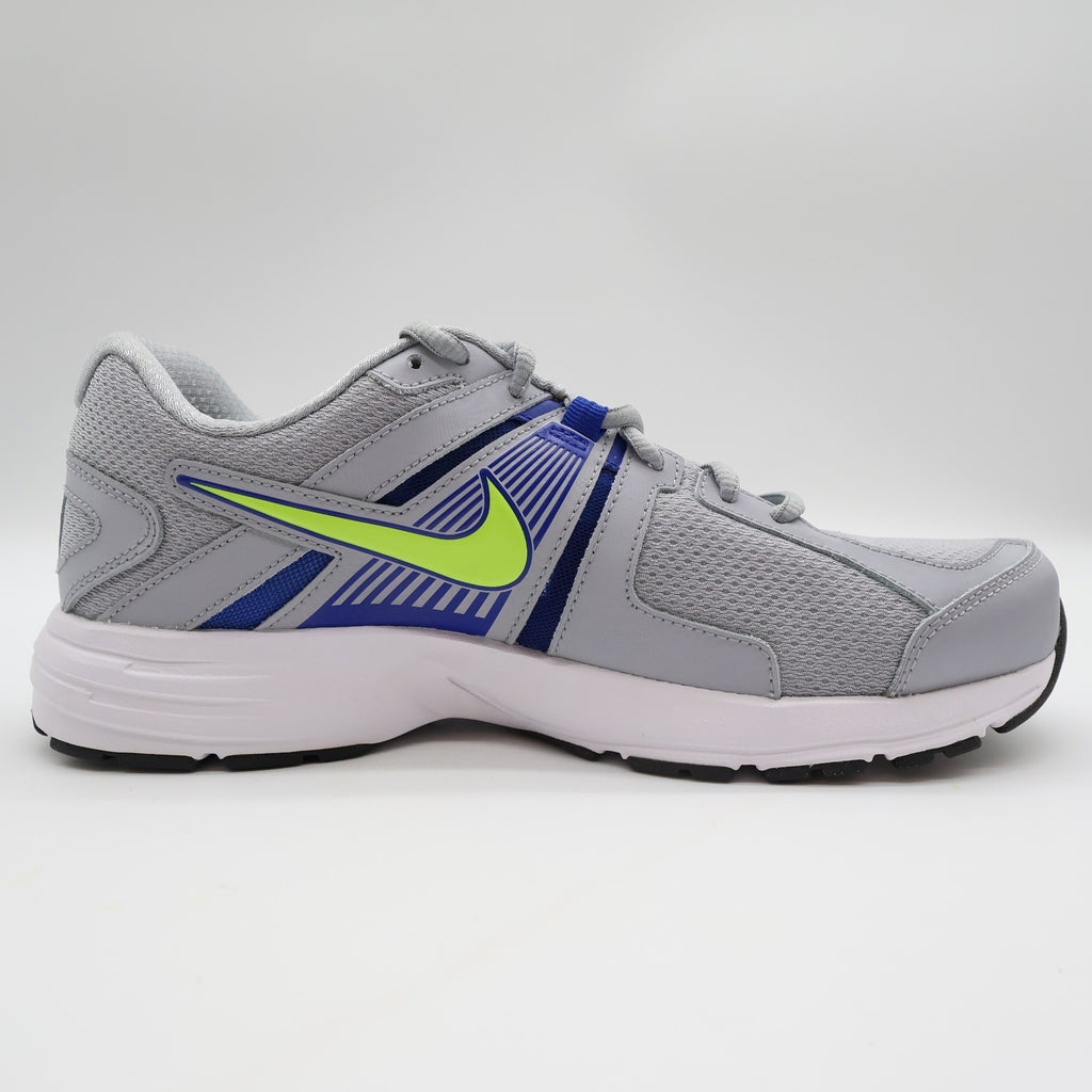 Nike Dart 10 Mens 8.5 4E Wide Running Shoes Wolf Grey Volt Blue 580524-003 - take2supply