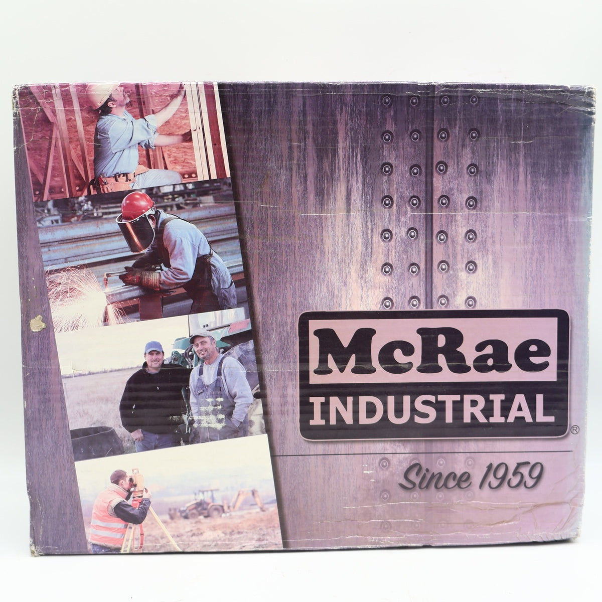McRae Industrial Work Boots Mens 9.5 Brown Leather EH NST Lace Up MR88122 NEW - take2supply