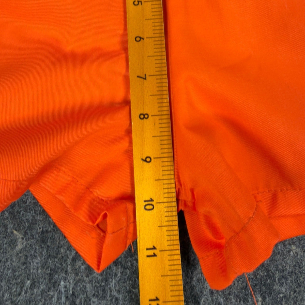Fruit of the Loom Vintage 70s Gym Shorts Youth XS 24-26 Orange Cotton NWT - take2supply
