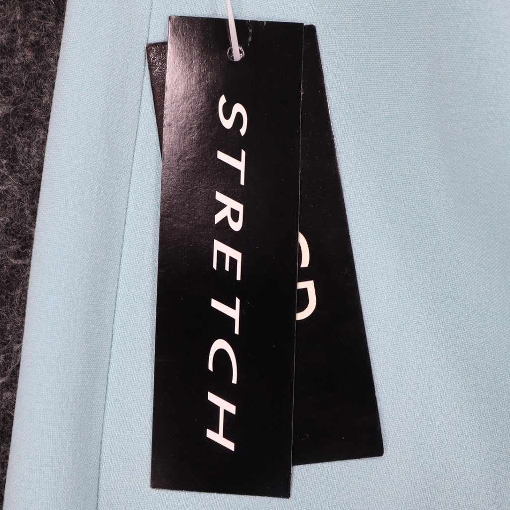 AGB Byer California Pants Womens 10 Y2K Light Blue Wide Leg Stretch Trousers NEW - take2supply