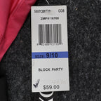 XOXO Sheath Dress Womens 9/10 Pink Cotton Stretch Belted Block Party 5897CBN5 - take2supply
